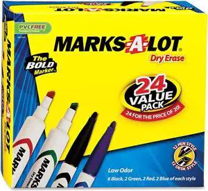 Avery Marks-A-Lot Dry-erase Combo Pack Markers