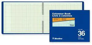 Blueline 747 Series Columnar Book Blueline 747 Series Columnar Book