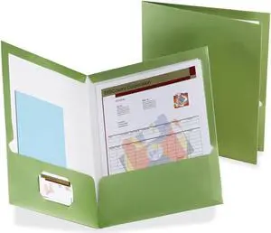 Oxford Metallic Two Pocket Folder