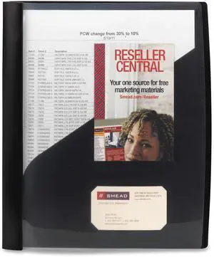 Smead Clear Front Poly Report Cover 86010