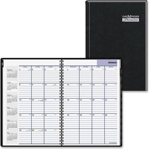 At-A-Glance Hard-Cover Monthly Planner 11 7/8 x 7 7/8 Black 2019-2021 G470H00