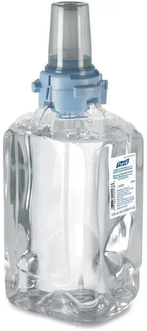 Purell 880403CT Instant Hand Sanitizer Refill, 1200mL, FragranceFree, 3/Carton, 1 Carton