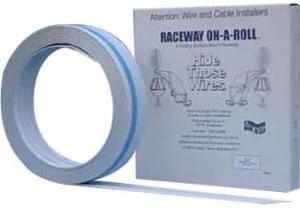 Wire Hider Premiere Raceway Wire Hider, FWH-11411, 1/2 x 48, White, Base  Molding Self Adhesive