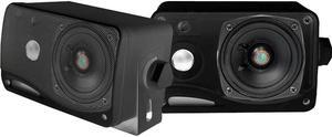 Pyle PLMR24B 100 W RMS - 200 W PMPO Speaker - 3-way - 2 Pack - Black, Blue