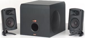 Klipsch ProMedia 2.1 Speaker System - 160 W RMS - Black