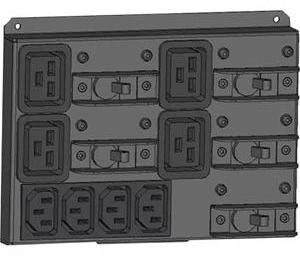 Liebert PD2-200 integrated output distribution with 4 IEC320-C19; 4 IEC320-C13 outputs Liebert PD2-200 integrated output distribution with 4 IEC320-C19; 4 IEC320-C13 outputs