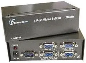 ConnectGear CG25VS4 4-Port Video Splitter