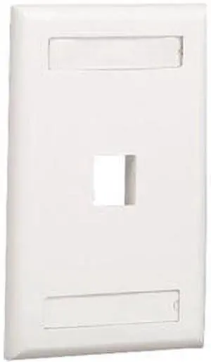 PANDUIT 1 Socket NetKey Faceplate