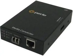 Perle S-1110-XT 10/100/1000 to Fiber Industrial Temperature Media Converter