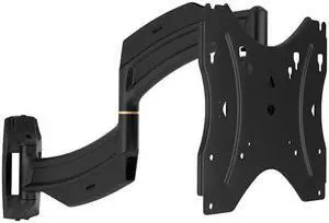 Chief TS118SU Thinstall Small Dual Swing-Arm Wall Mount - Black