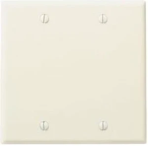 Leviton 82025 Almond Two Gang Blank Wall Plate Leviton 82025 Almond Two Gang Blank Wall Plate