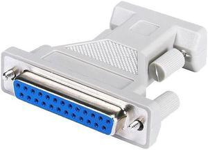 Monoprice DB9F/DB25F, Adaptor, Molded