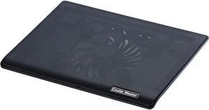 Cooler Master NotePal I100 - Ultra-Slim Laptop Cooling Pad with 140mm Silent Fan - Black