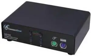 ConnectGear UG102 2-Port Audio KVM Switch