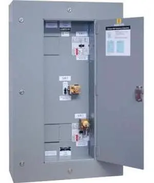 Tripp Lite SU40KMBPKX 3-Breaker Maintenance Bypass Panel with Kirk Key Interlock