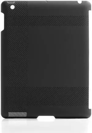 Bluelounge Design Shell Tartan Hard Case for Apple iPad 2 SL-2T-BL (Black)