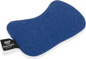IMAK A10166 ErgoBeads Soft Fabric Mouse Wrist Rest Gray