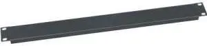 Middle Atlantic Products EB1-CP12 Blank Panel, 1 Rack Unit Steel, Flanged, 12 Pieces
