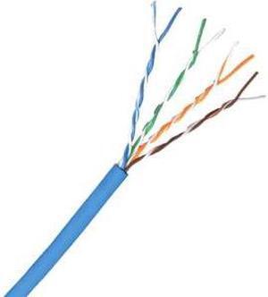 Comprehensive Cat 6 550 MHz UTP Solid Blue Bulk Cable 1000ft