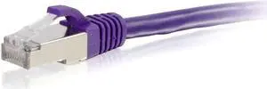 C2G 9FT CAT6 SNAGLESS SHIELDED (STP) NETWORK PATCH CABLE - PURPLE