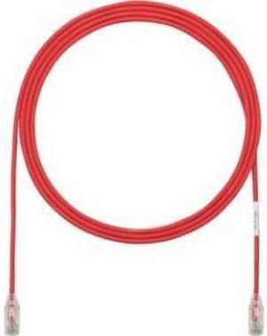 Panduit UTP28SP35RD 35 ft. Cat 6 Red Network Cable UTP 28AWG CM LSZH ASSY