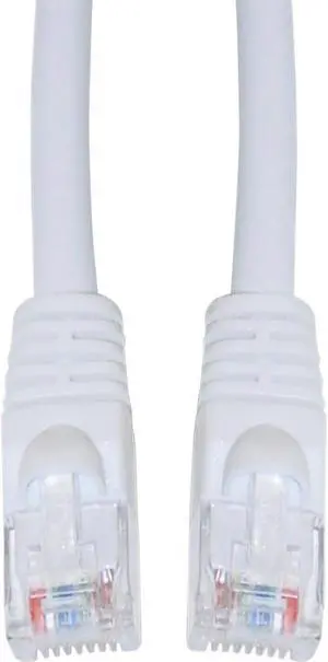 Cable Wholesale CAT6 UTP with Molded Boot White 50 ft
