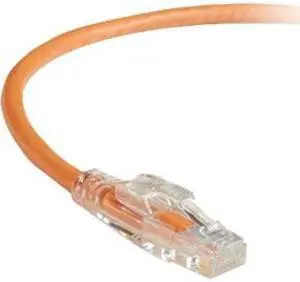 GigaTrue® 3 CAT6 250-MHz Lockable, Shielded, Stranded, Backbone PVC Cable (Sc/FTP), 6-ft. (1.8-m), Orange