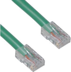 Cable Wholesale Cat 5E Ethernet Patch Cable, Bootless, 5 Foot - Green