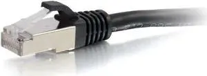 C2G 00710 Cat6a Cable - Snagless Shielded Ethernet Network Patch Cable, Black (5 Feet, 1.52 Meters)