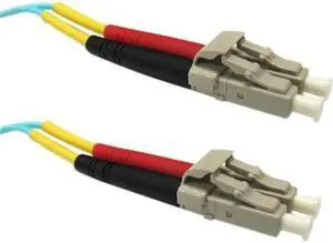 Weltron LC/LC Multi-Mode 50/125M Aqua Fiber Patch Cable - 3M Weltron LC/LC Multi-Mode 50/125M Aqua Fiber Patch Cable - 3M