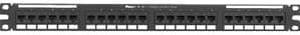 Panduit - NK6PPG24Y - Panduit NK6PPG24Y 24-Port Network Patch Panel - 24 x RJ-45 - 24 Port(s) - 24 x RJ-45 - 24 x RJ-11