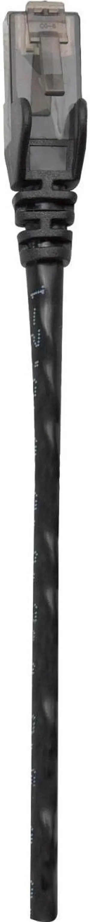 INTELLINET 343312 INTELLINET PATCH CABLE CAT6 BLACK 1FT SNAGLESS BOOT INTELLINET 343312 INTELLINET PATCH CABLE CAT6 BLACK 1FT SNAGLESS BOOT
