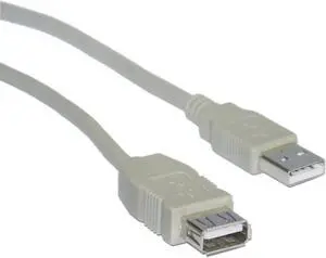 Cable Wholesale USB 2.0 Extension Cable, Type A Male to Type A Female, 3 foot