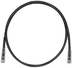 Panduit UTPSP10BLY 10 ft. Cat 6 Black Network Ethernet Cable