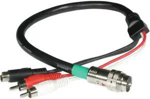 C2G 1.5ft RapidRun S-Video + Stereo Audio Flying Lead v.1