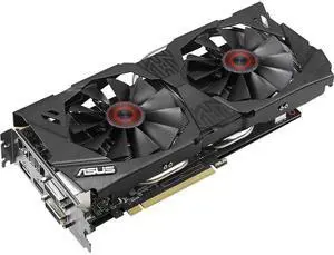 Asus STRIX-GTX970-DC2OC-4GD5 GeForce GTX 970 Graphic Card - 1.11 GHz Core - 4 GB GDDR5 - PCI Express 3.0 x16 - Dual Slot Space Required