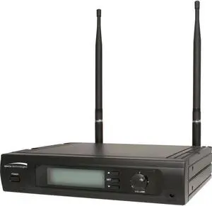 SPECO TECHNOLOGIES MUHF101 Microphone Receiver,Wireless,LCD