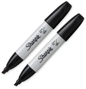 Sanford Sharpie Chisel Tip Markers