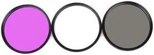 3 Piece Filter Kit - 72mm