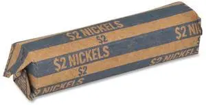 Sparco Flat $2.00 Nickels Coin Wrapper