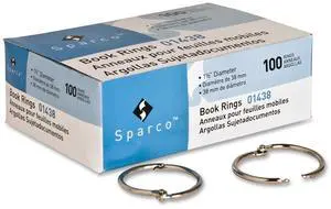 Sparco Book Rings