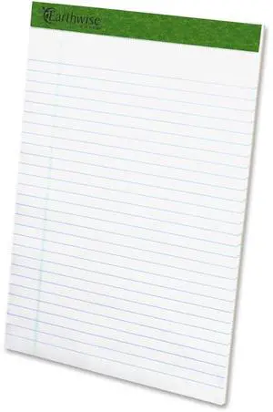 Tops Recycled Perforated Legal Writing Pads