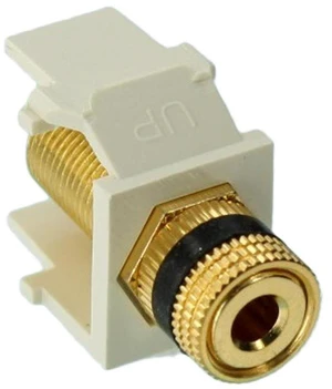 Leviton QuickPort Binding Post Adapter Leviton QuickPort Binding Post Adapter