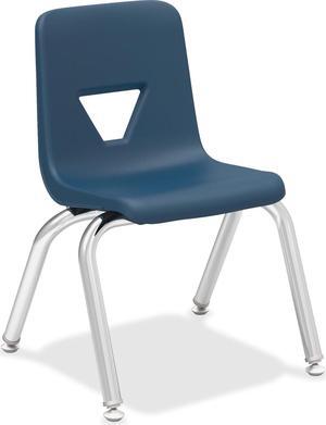 Lorell 12" Seat-height Stacking Student Chair