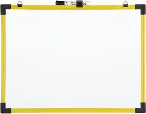 QUARTET 724126 36"x48" Magnetic Steel Whiteboard, Yellow