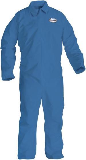KleenGuard 58506 A20 Particle Protection Coveralls, Blue Denim
