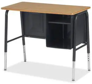 Virco Junior Executive 765 Student Desk - Laminated Rectangle Top - Adjustable Height - 22" to 30" Adjustment - 34" Table Top Length x 20" Table Top Width - 30" Height - Assembly Required - 765E84 Virco Junior Executive 765 Student Desk - Laminated Rectangle Top - Adjustable Height - 22" to 30" Adjustment - 34" Table Top Length x 20" Table Top Width - 30" Height - Assembly Required - 765E84
