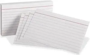 Oxford Ruled Heavyweight Index Cards