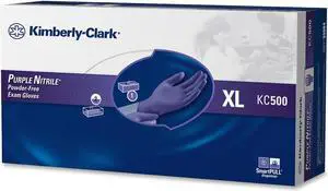 Kimberly-Clark KC500 Purple Nitrile Powder-Free Exam Gloves