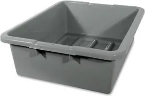 Rubbermaid Commercial Undivided Bus/Utility Box Bulk Pk